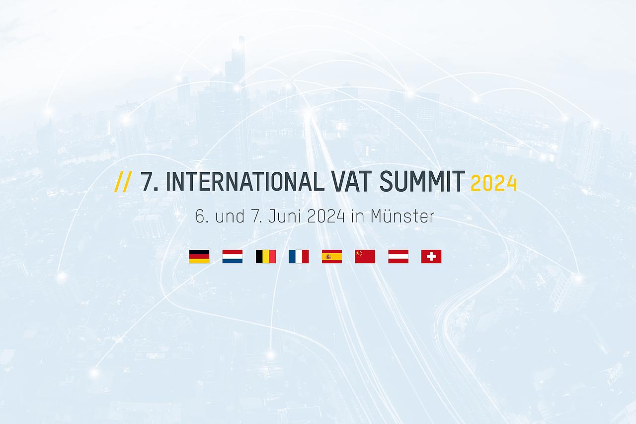 Logo des International VAT Summit 2024